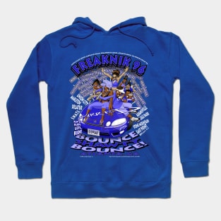 Freaknik 1996 Bounce Shawty Bounce! Blue Colorway Hoodie